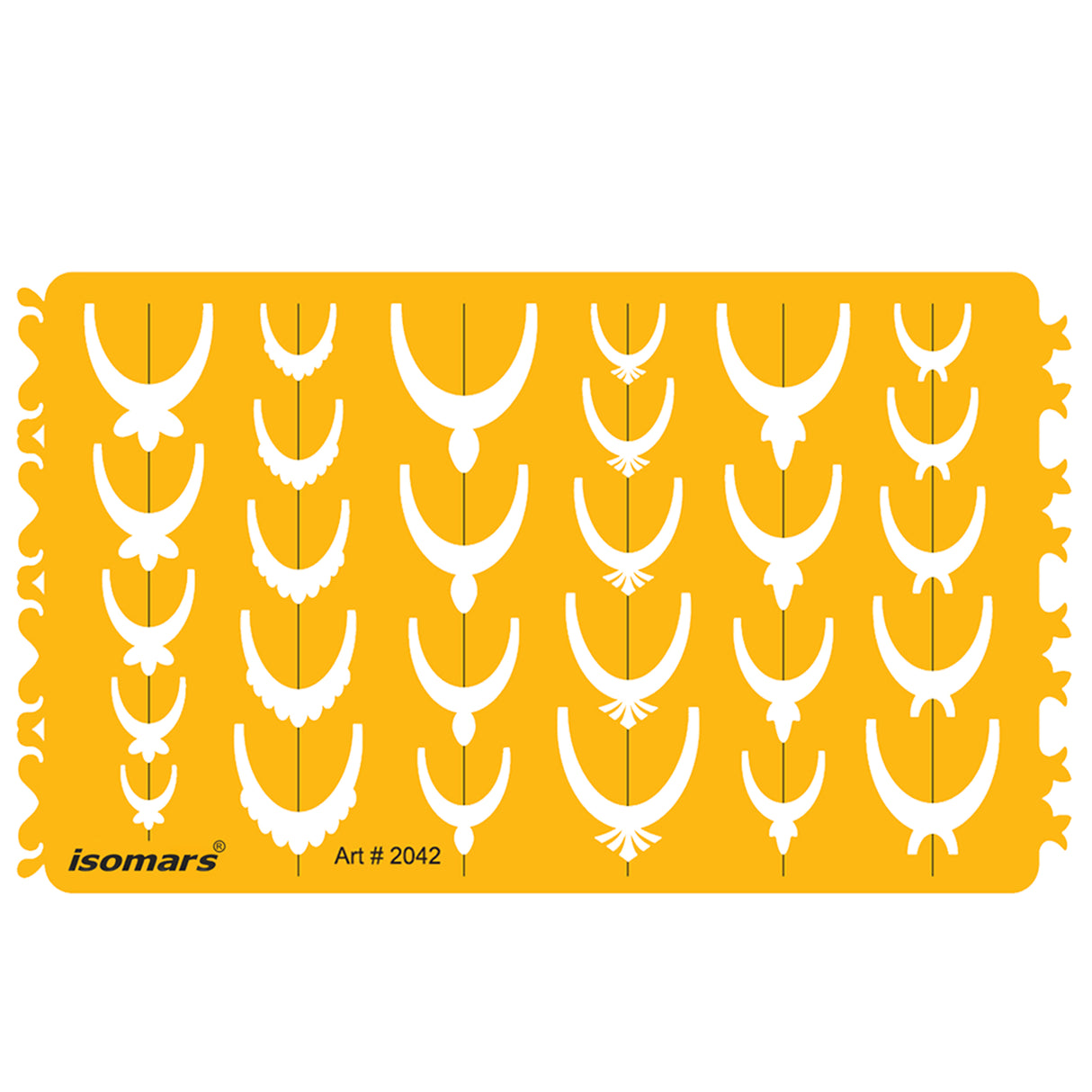 Jewelry Design Template- Pendant Necklace Shapes