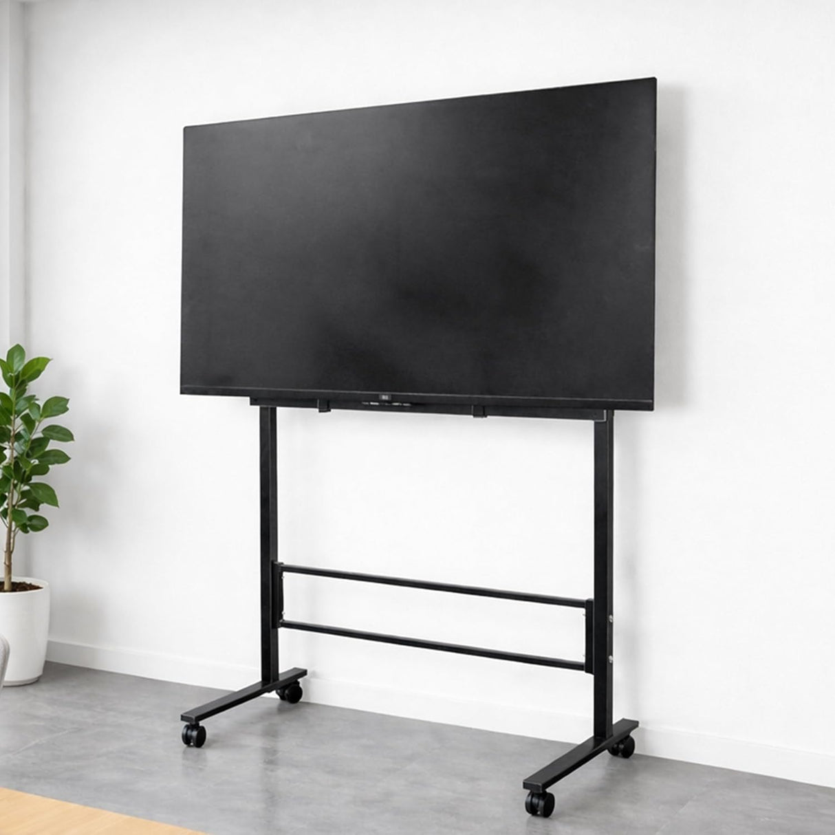 ISOMARS 26 to 65 Inch TV Floor Cart with Wheels Heavy Duty Mobile TV Stand