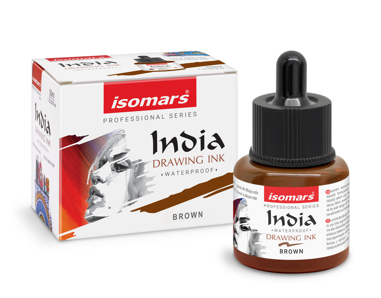 India Waterproof Drawing Ink - 35ml