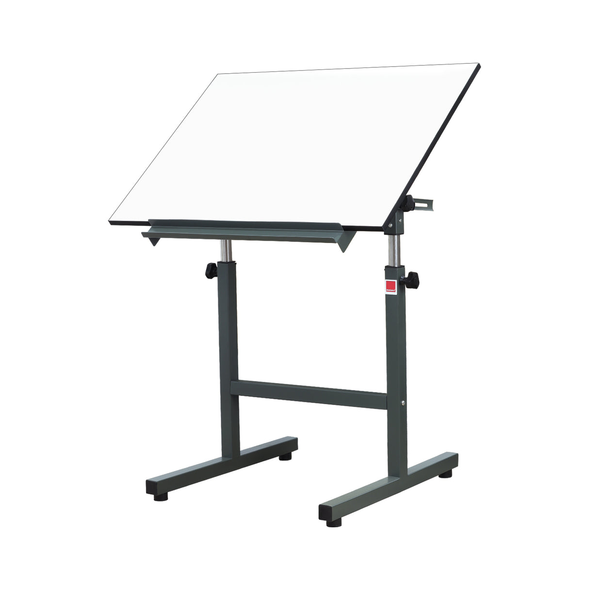 Isomars Scholar Drawing Table Stand With A1 Double-Sided Laminated Drawing Board | Height Adjustable 34.5–47 Inches | 0–180° Tilting Drafting Table for Artists, Architects & Designers(Green)
