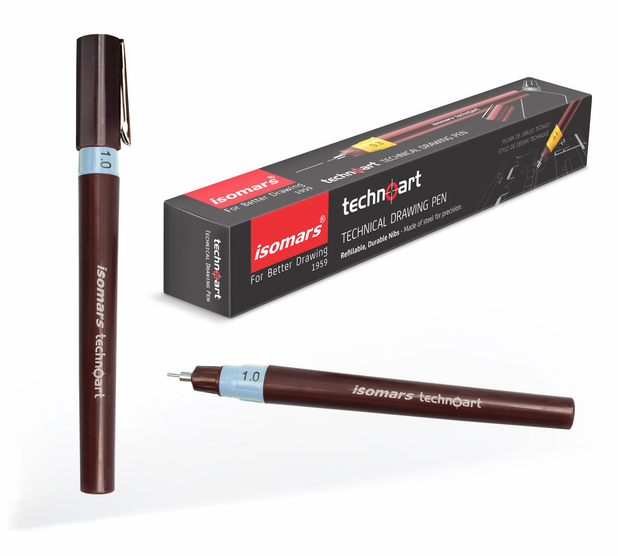 Isomars Technoart Pen Range for Professional Drafting and Technical Artwork