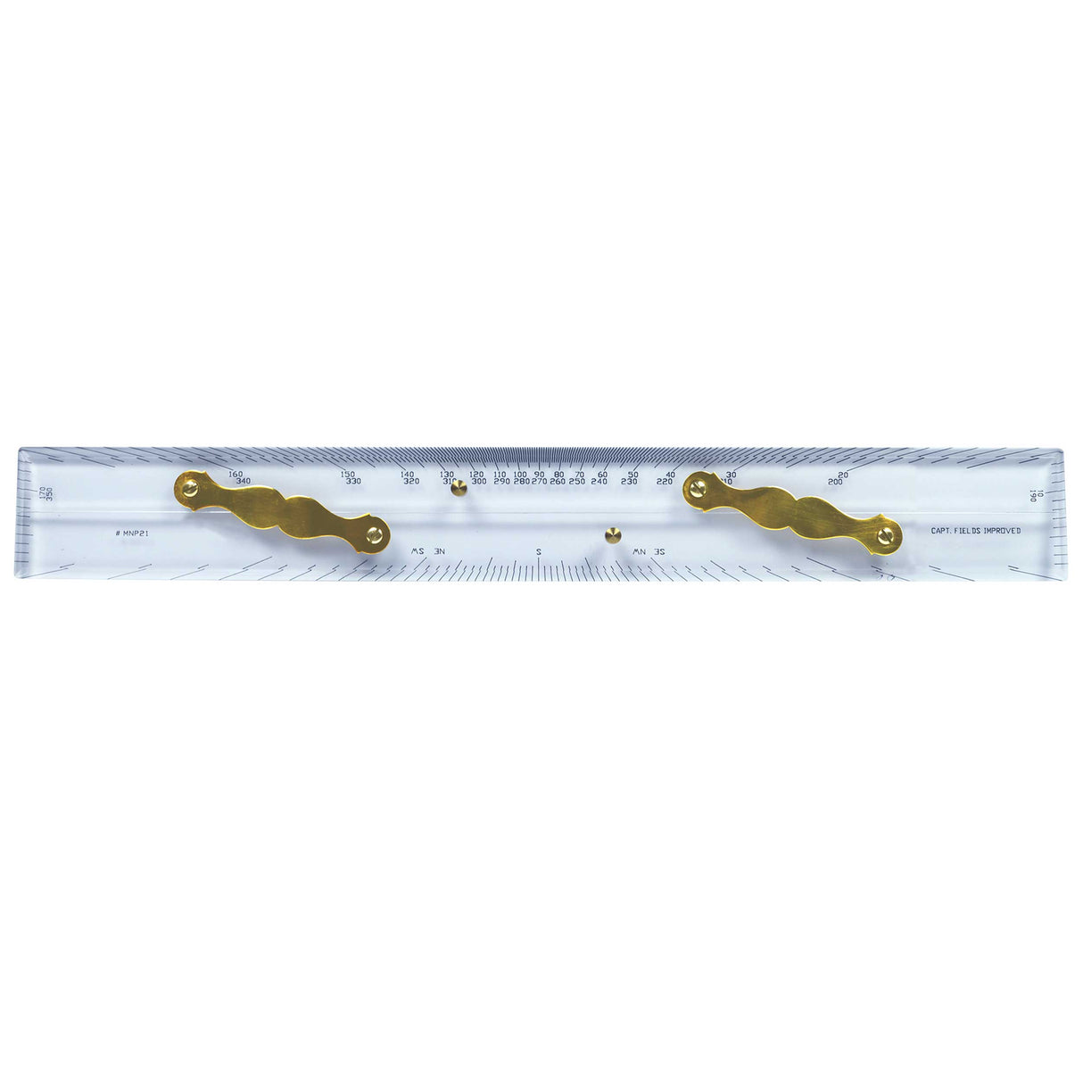 Isomars Marine/Nautical Parallel Bar - Professional 21'' - Comes in Protective Cloth Bag (Ruler-21")
