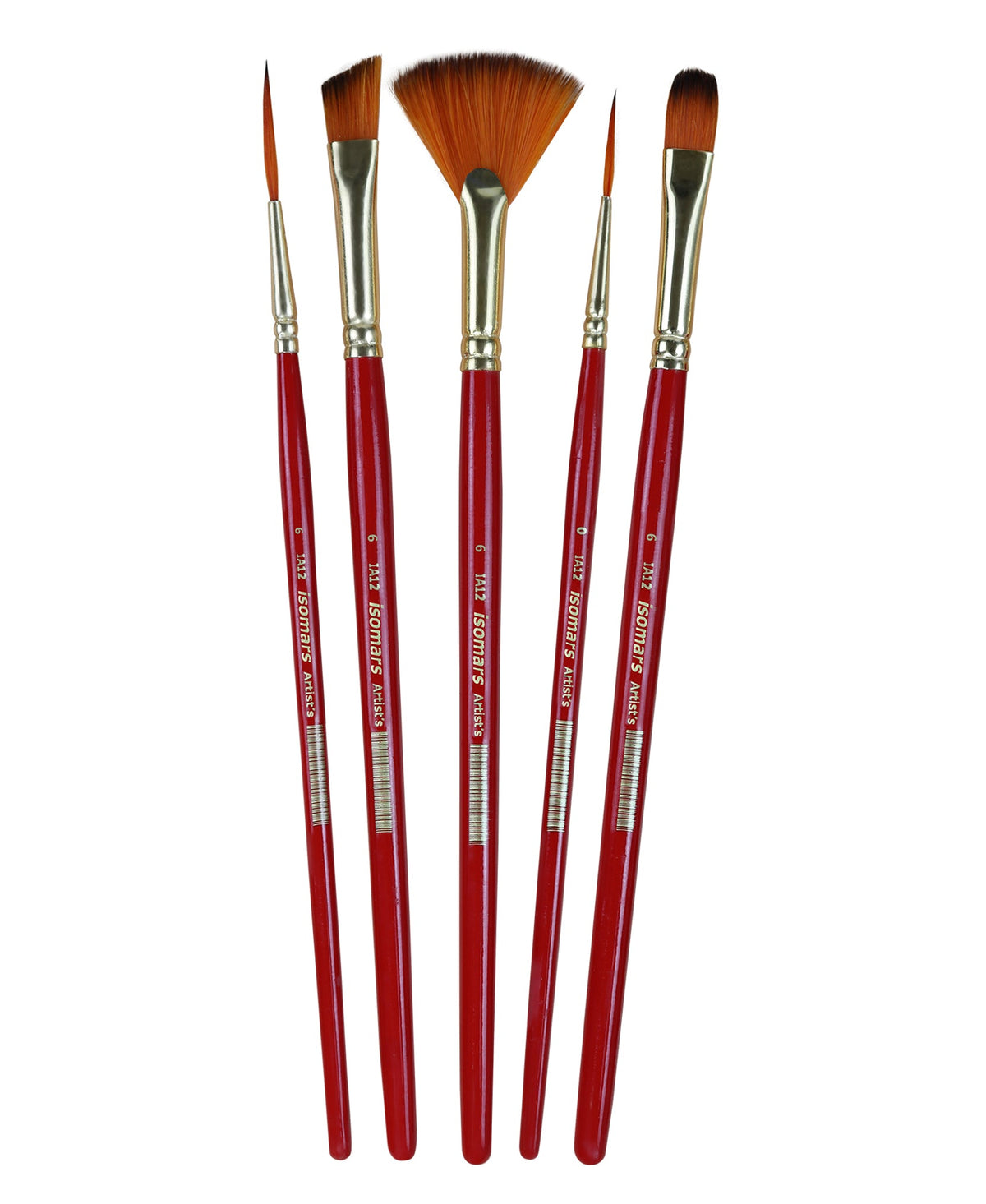 Artist Mix Paint Brush (Set of 5) - Isomars