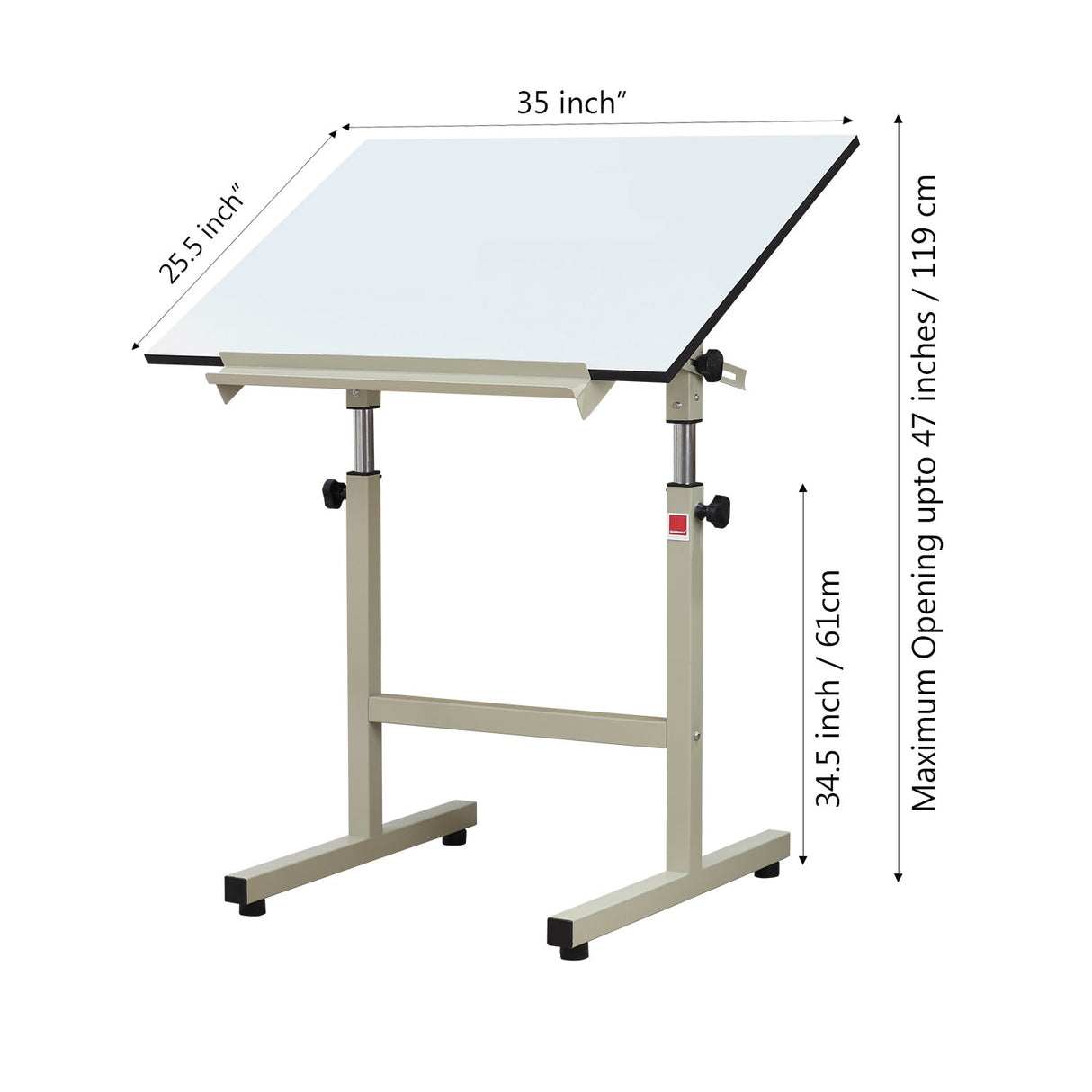Architecture Drawing Table with Adjustable Height