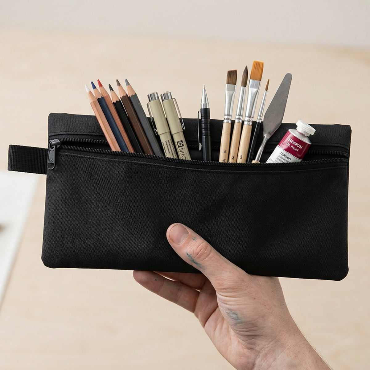 Isomars A3 Art Portfolio Bag with Tool Pouch | Size: 40 x 50 cm / 15.7 x 19.6 inch - Isomars
