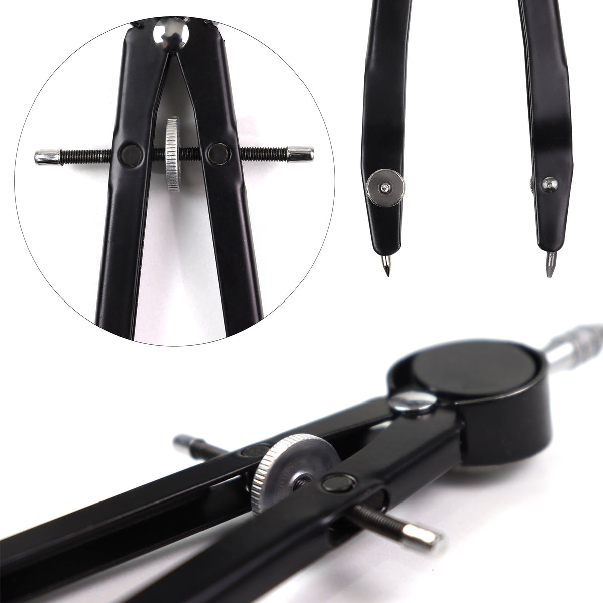 Isomars Engineering Compass with 2mm Lead & Sharpener - Isomars