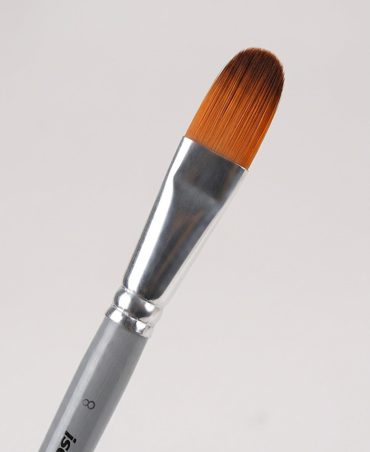 Isomars Filbert Paint Brush Set of 4 - Taklon Hair, Sizes 2, 4, 6, 8 - Isomars