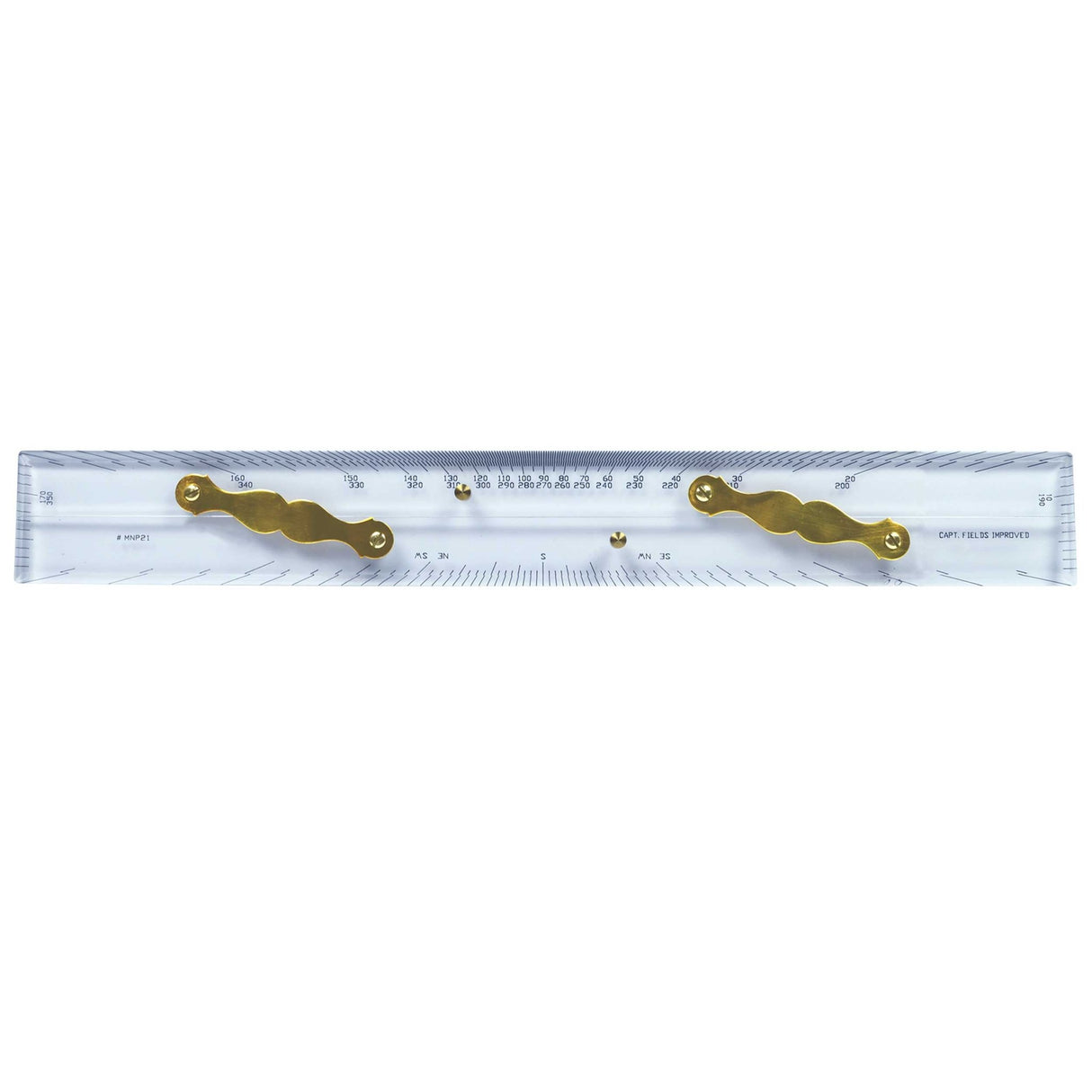 Isomars Marine/Nautical Parallel Bar - Professional 21'' - Comes in Protective Cloth Bag (Ruler-21") - Isomars