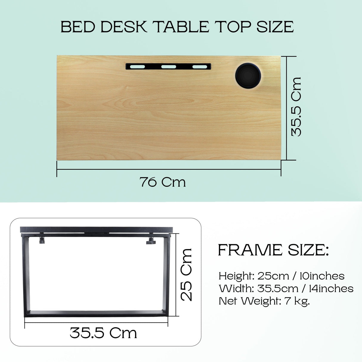 Multipurpose Bed/Floor Desk - Isomars