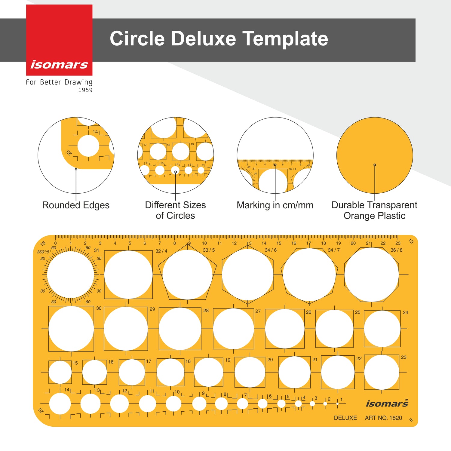 Deluxe Circle Template