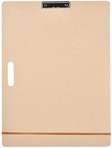 Isomars Sketch Board/Drawing Board with Clip - 18"x20"