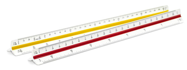 Triangular store scale measurement