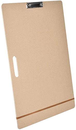 Isomars Sketch Board/Drawing Board with Clip - 18"x20"
