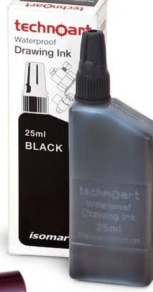 Isomars Fineliner Technical Drawing Pen 0.8 and Ink Combo Set