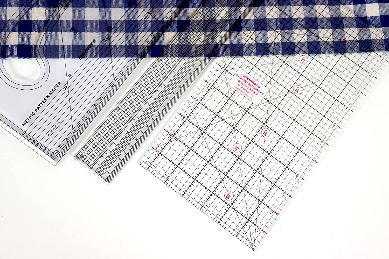 Pattern Maker, Gridding Ruler & Garment Ruler Combo