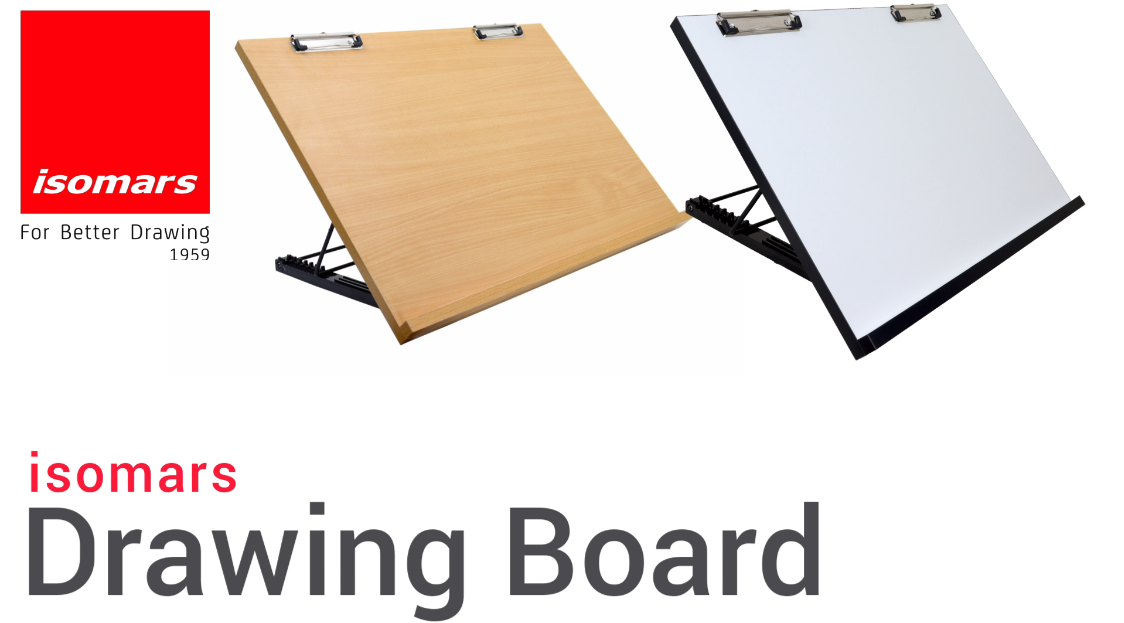 Isomars Foldable Art board Drawing & Drafting Board - A2 - 18.5" x 2.5.5"