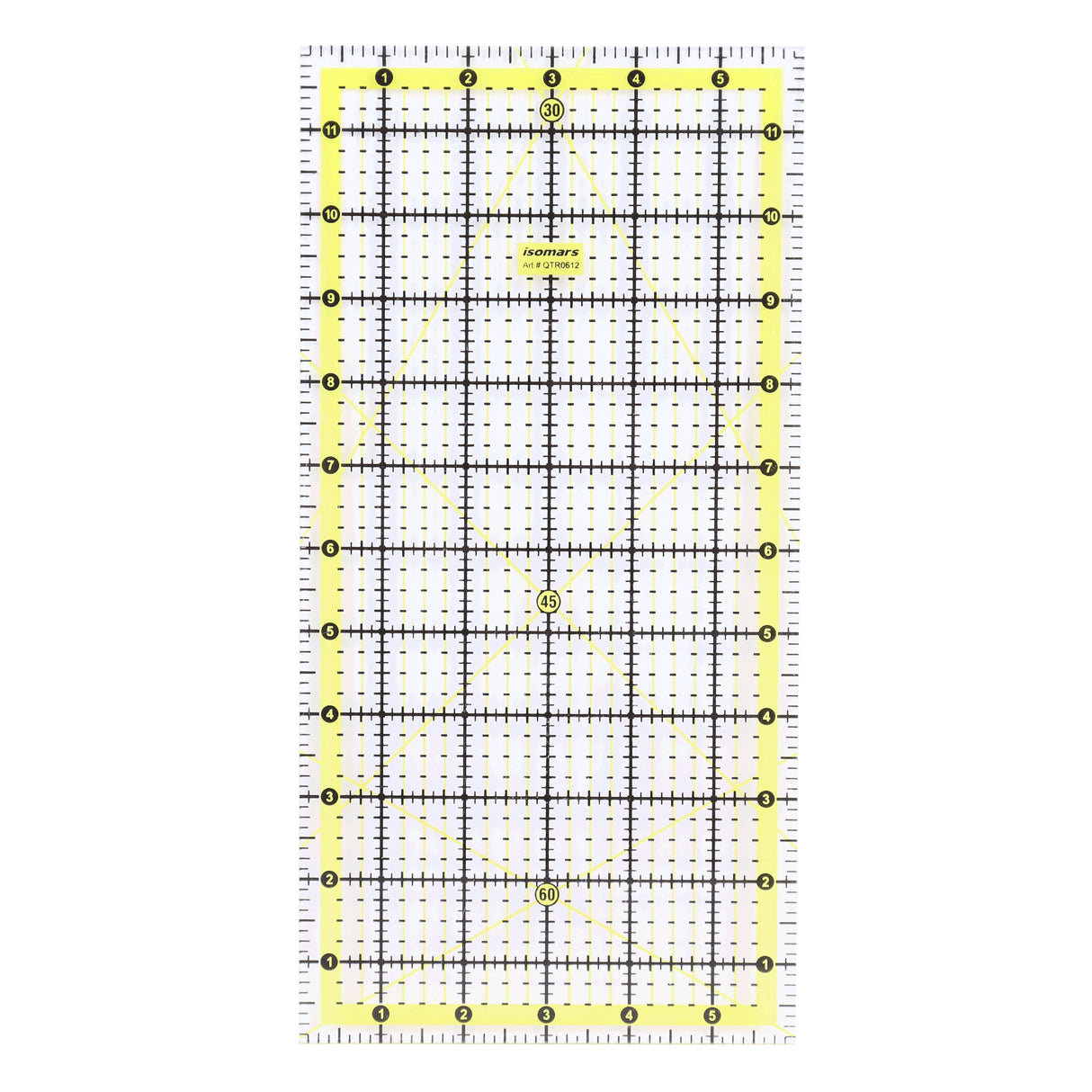Garment Patchwork Quilting Ruler (6" x 12")