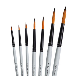 Drawing Brush Round (Set of 7)- Professional