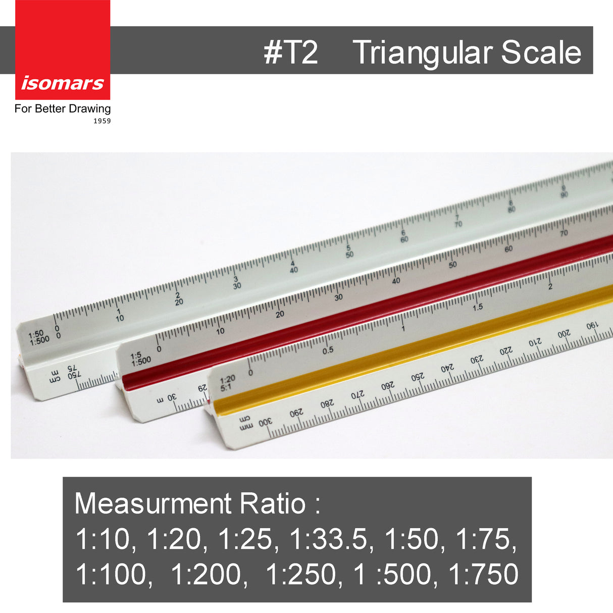 Isomars Triangular Scale # T2