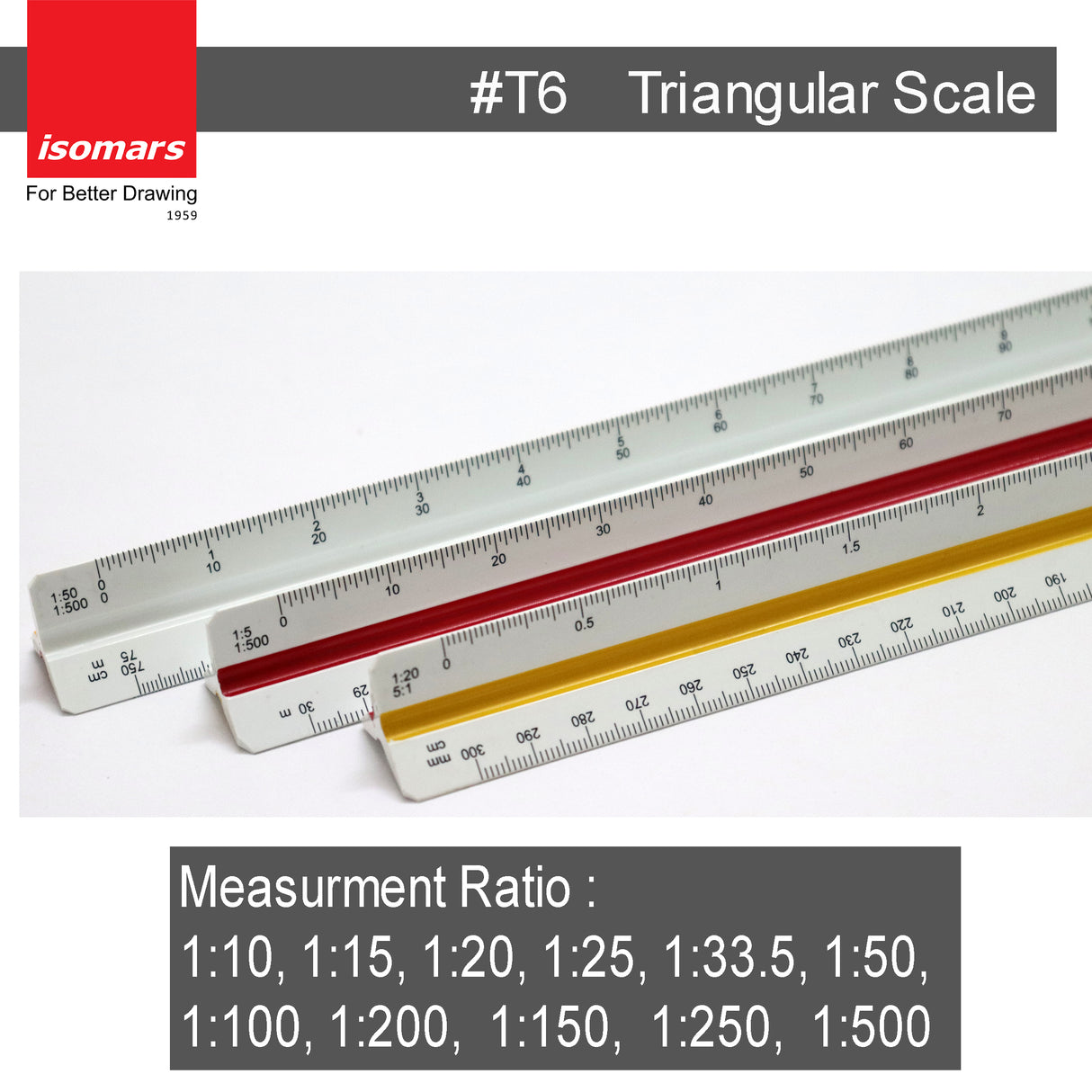 Isomars Triangular Scale # T9