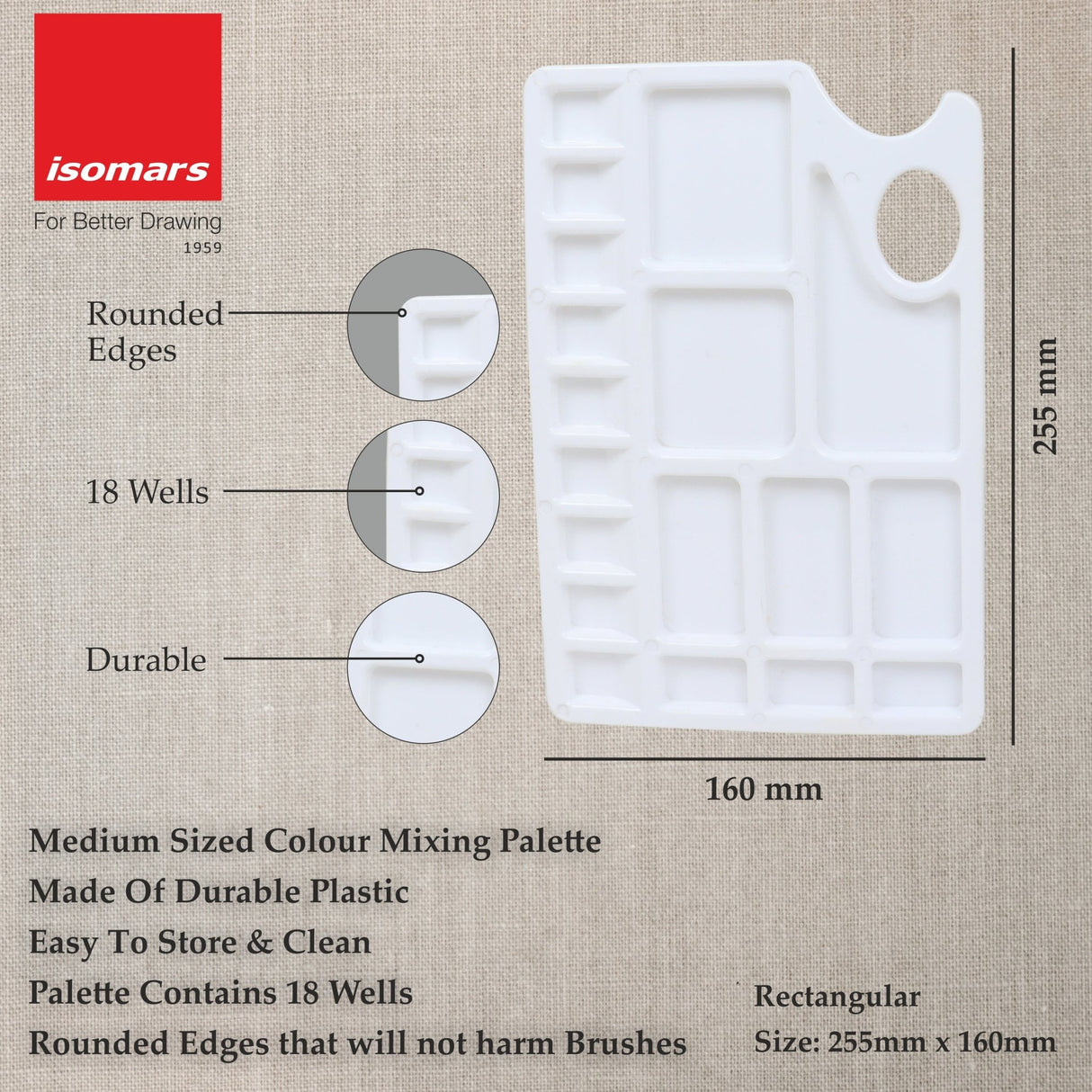 Colour Mixing Palette - Isomars