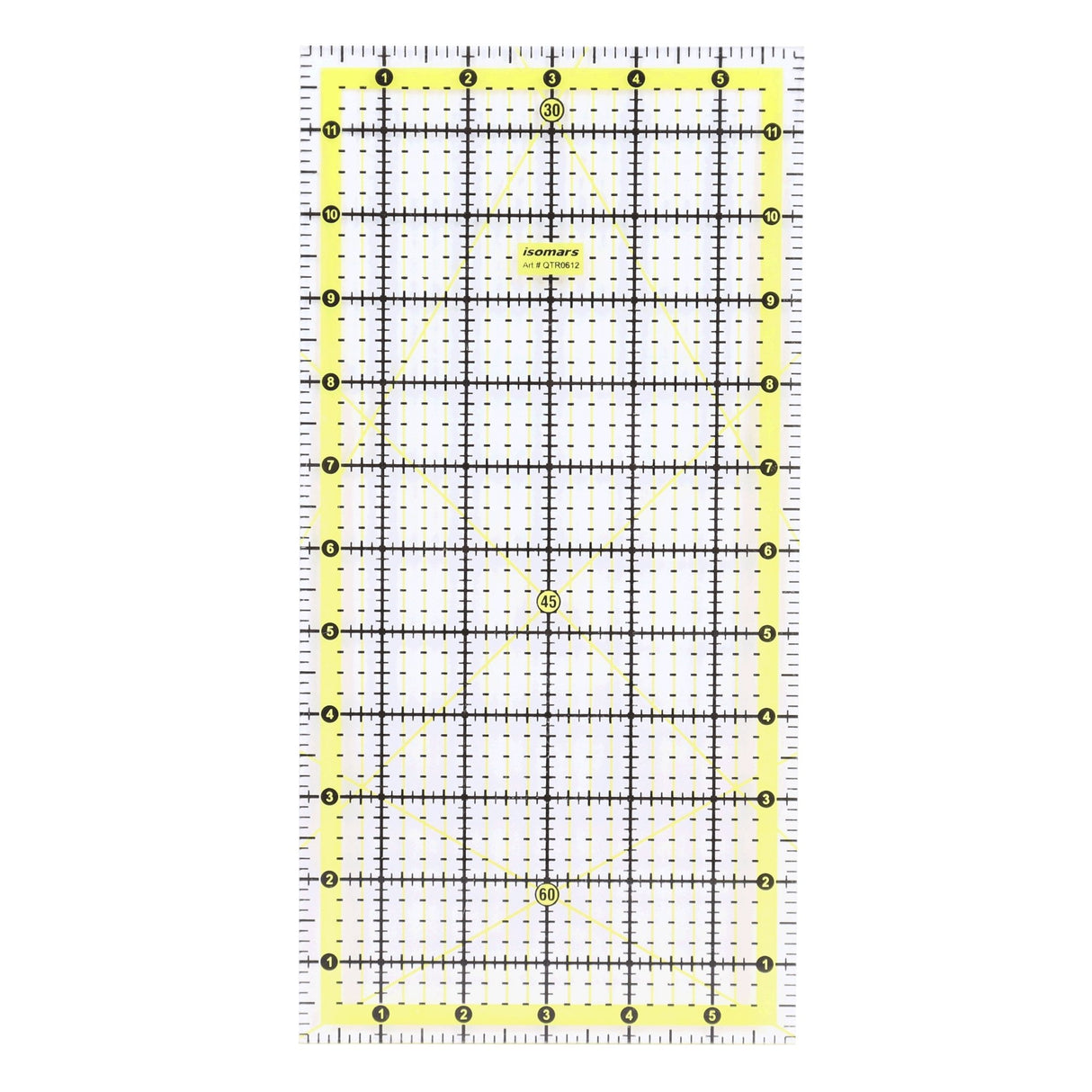 Garment Patchwork Quilting Ruler (6" x 12") - Isomars