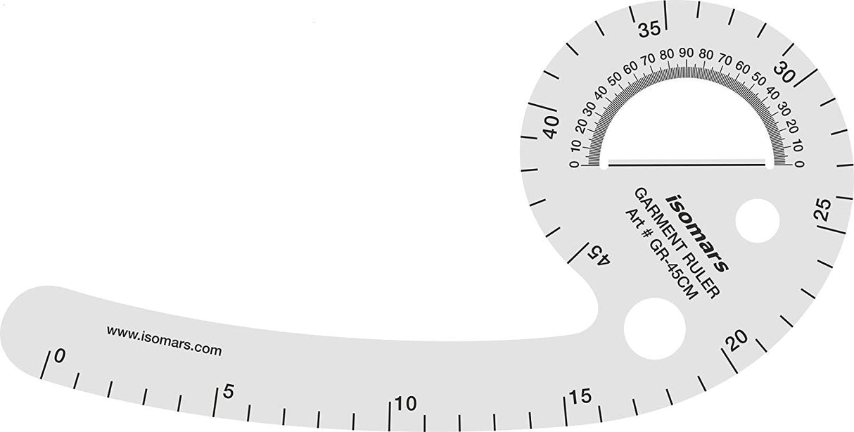 Garment Ruler (45 cm) - Isomars