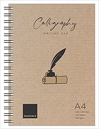 Isomars Calligraphy Practice Writing Pad - Isomars