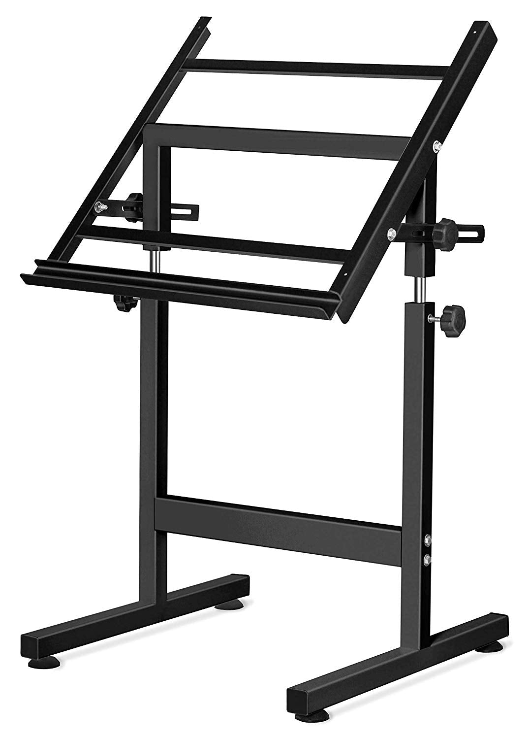 Isomars Drawing Table With White Laminated Parallel Ruler Board (25.5"x35") - Isomars