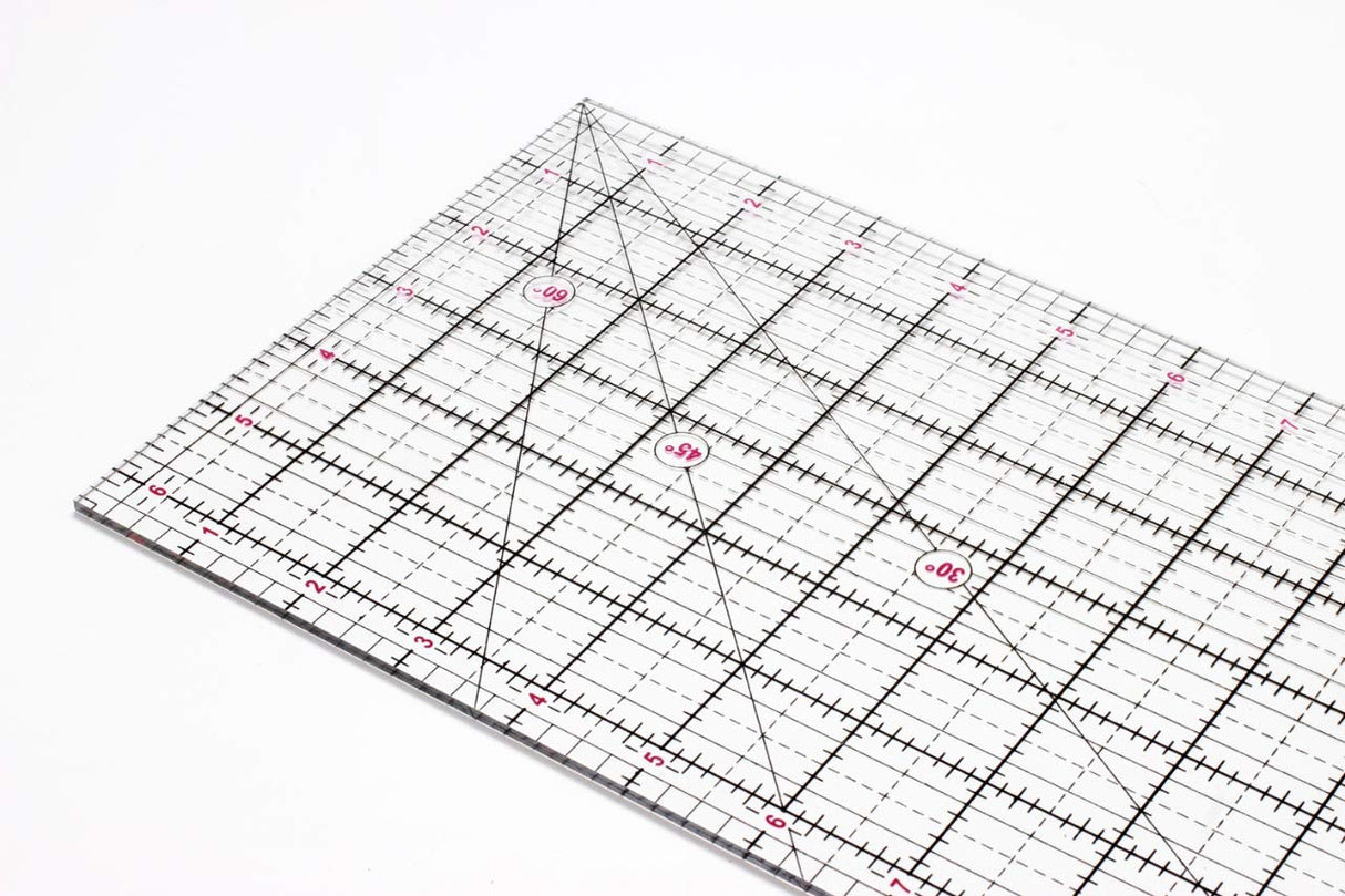 Isomars Garment Patchwork Quilting Ruler - 18" - Isomars