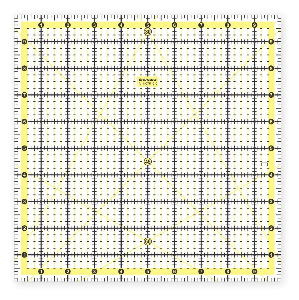 Isomars Isomars Quilting Template for Patchwork & Sewing (Set of 2) - Isomars