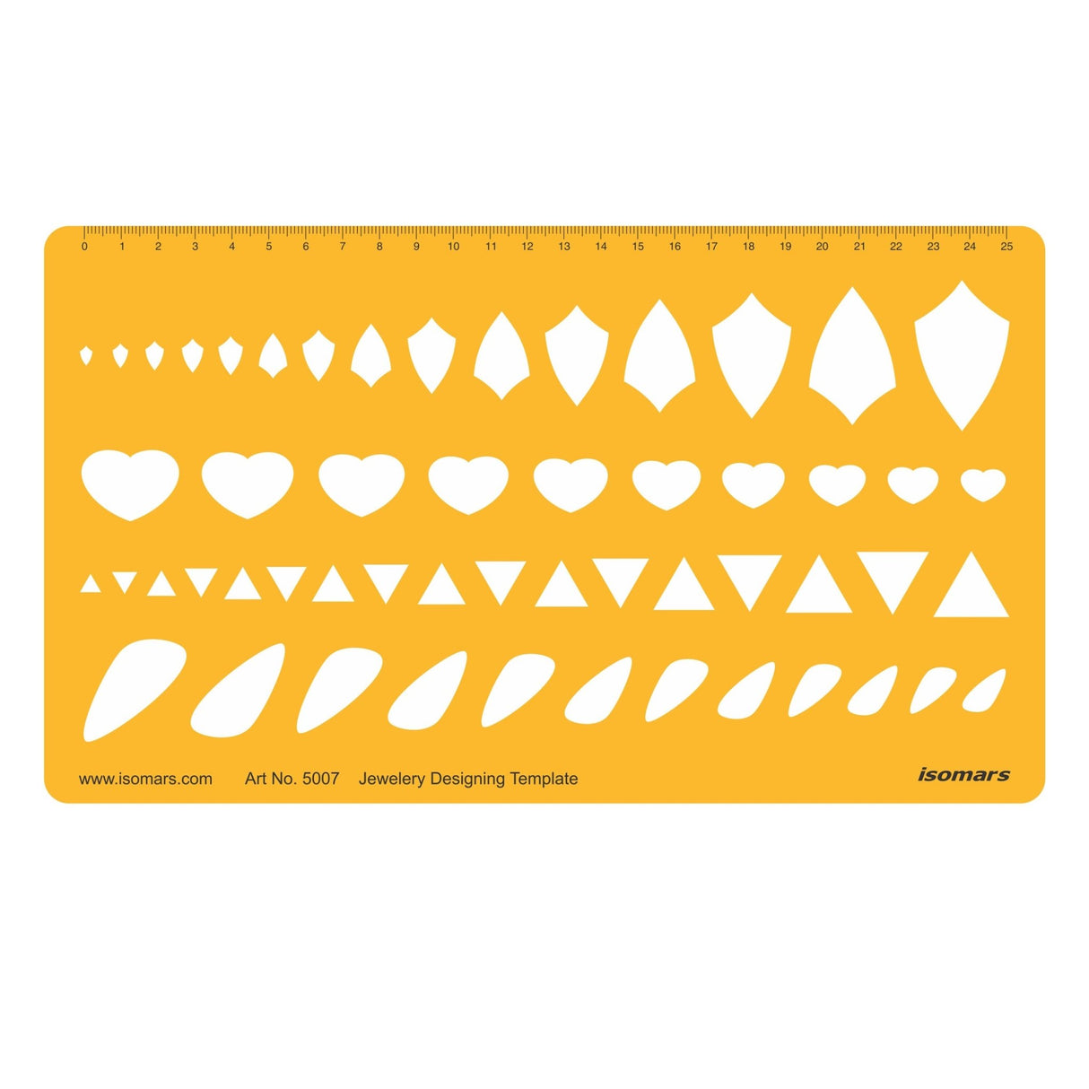 Isomars Jewelry Design Template - Assorted Shapes - Isomars