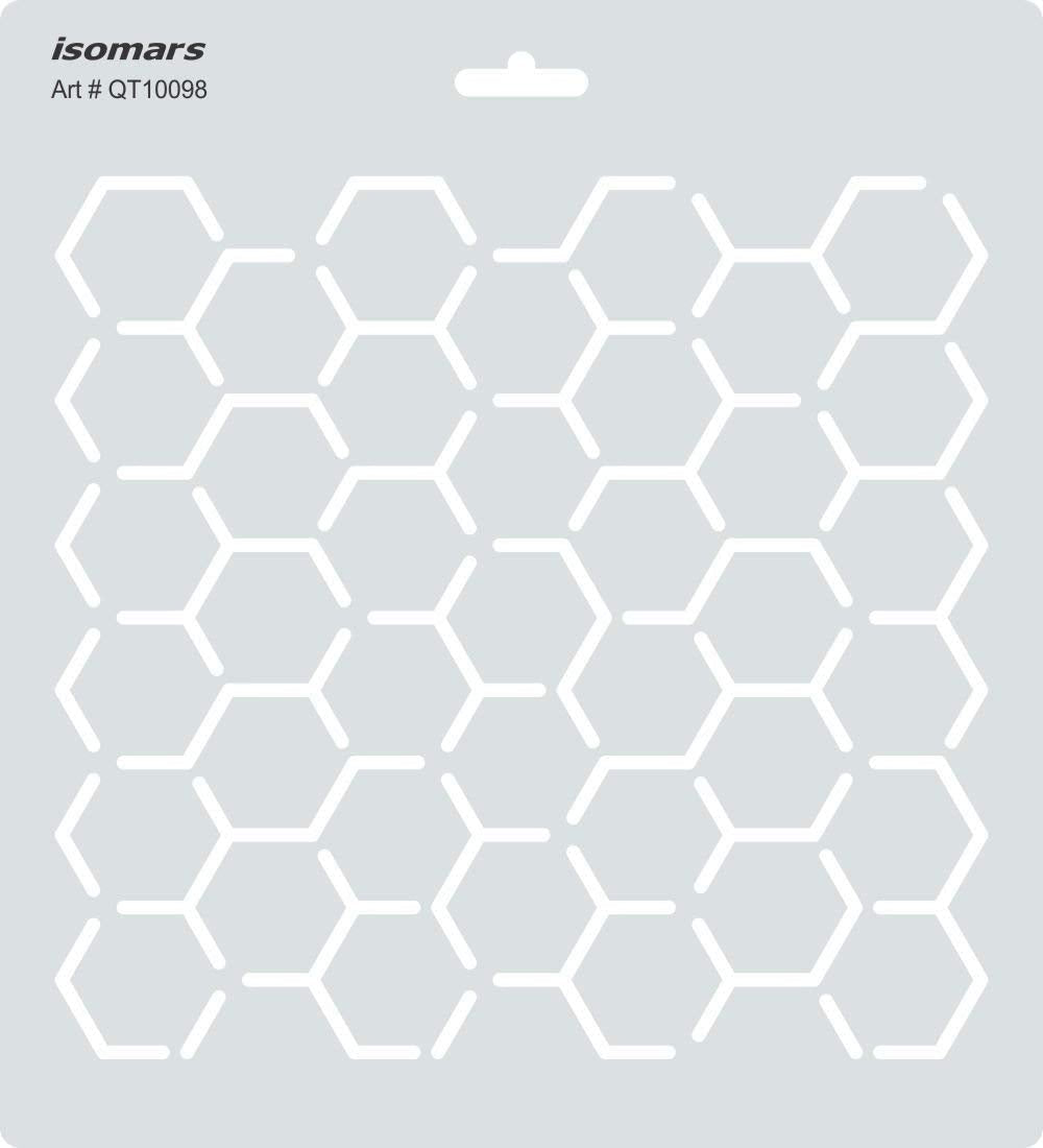 Isomars Quilting Template for Patchwork & Sewing 10098 - Isomars