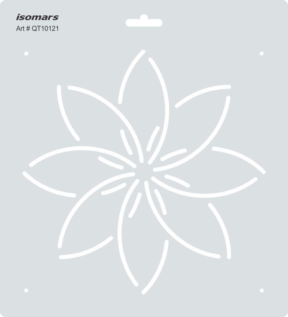 Isomars Quilting Template for Patchwork & Sewing 10121 - Isomars