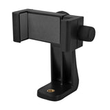 Isomars Tripod Mobile Holder Adjustable- for Smartphones & iPhones (Black) with 360° Rotational Working Angles & Adjustable Angles Use The Knob to Attach/Detach Mobile Phones