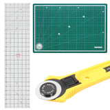 Quilting Ruler and Rotary Cutter Combo