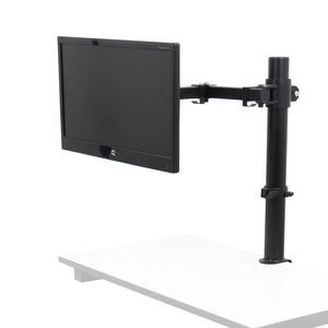 Isomars Monitor Mount Stand Single Screen - Adjustable Height & Angles
