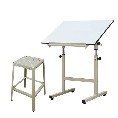 A1 Height Adjustable Drawing Table with Parallel Motion Scale