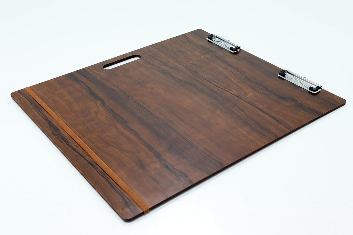 Isomars Drawing Sketch Board - 18" x 24" Portable for Artists, Students & Designers – Ideal for Drawing, Sketching, Drafting & Painting (18x24 Inch (Dark Brown))