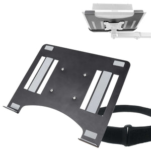 Isomars Laptop Tray for Monitor Arms and Stands (Tray Only) Adjustable Laptop Arm Mount Tray, Size : 12"- 17" (Black)