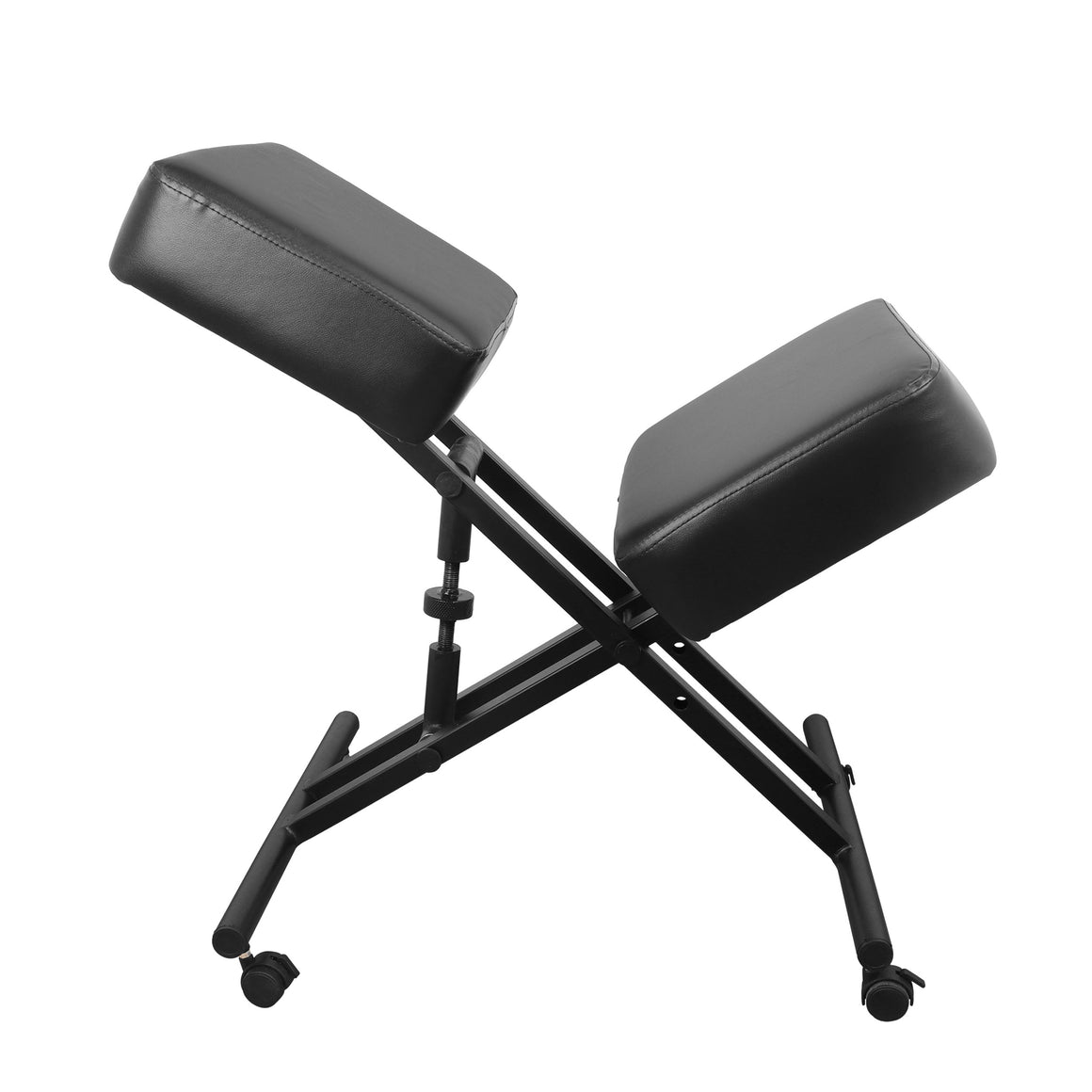 Isomars Ergonomic Kneeling Chair, Adjustable Height, Stool Upright Posture with Comfortable Cushions, Stool for Home and Office