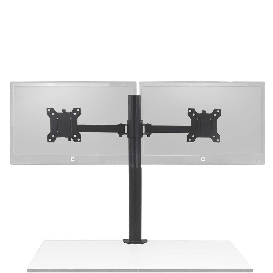 Isomars Monitor Arm Mount Stand Double Screen (Monitor) - Adjustable Height & Angles