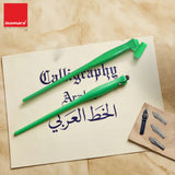 Plastic Holder Set (Oblique & Straight) with 3 Arabic and 1 Flex Nib