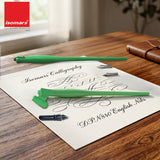 Plastic Holder Set (Oblique & Straight) with 2 Calligraphy & 1 Flex Nib