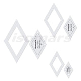 3 Inch 4 Inch 5 Inch Quilting Patchwork Shape Scales for Sewing Projects