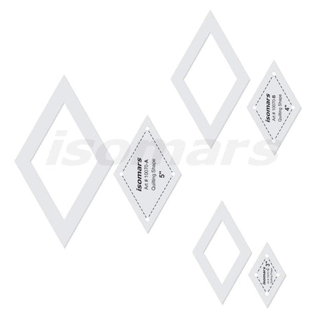 3 Inch 4 Inch 5 Inch Quilting Patchwork Shape Scales for Sewing Projects