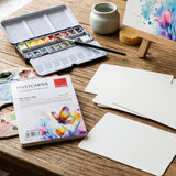 Isomars Watercolour Postcards 10x15cm, 300 GSM, Pack of 12