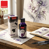 India Waterproof Drawing Ink Voilet 100ml | Permanent Lightfast Artist Ink for Calligraphy, Airbrush, Illustration & Fabric Painting