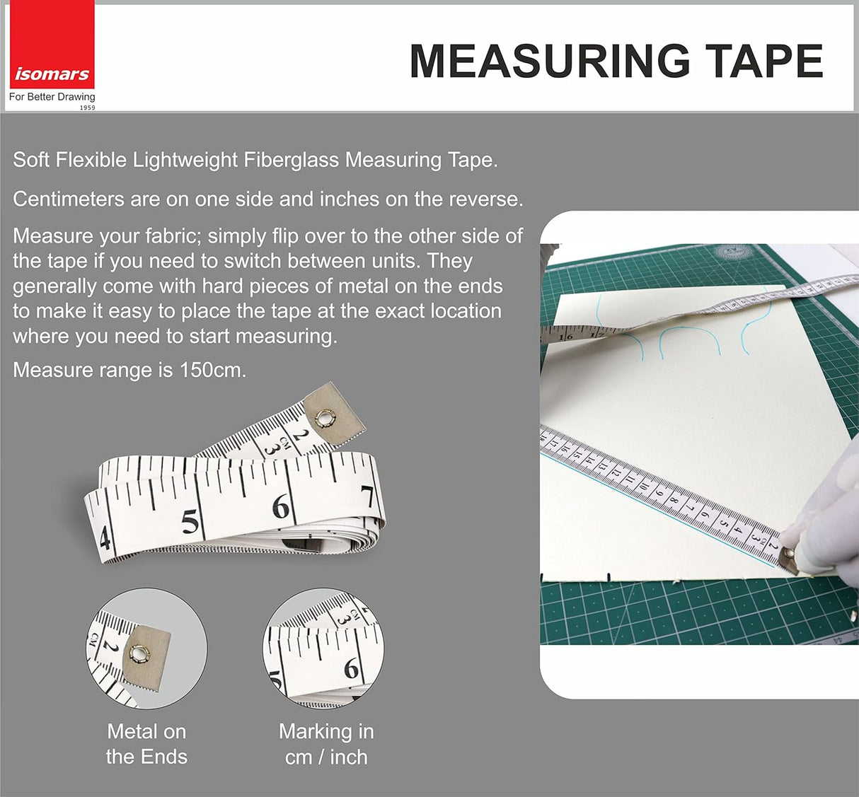 Isomars Fashion Design Ruler Set 15 Professional Drafting Tools for Pattern Making