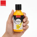 India Waterproof Drawing Ink Yellow 100ml | Permanent Lightfast Artist Ink for Calligraphy, Airbrush, Illustration & Fabric Painting